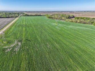 Sedgwick County Kansas, Little Arkansas River tillable farm ground for sale