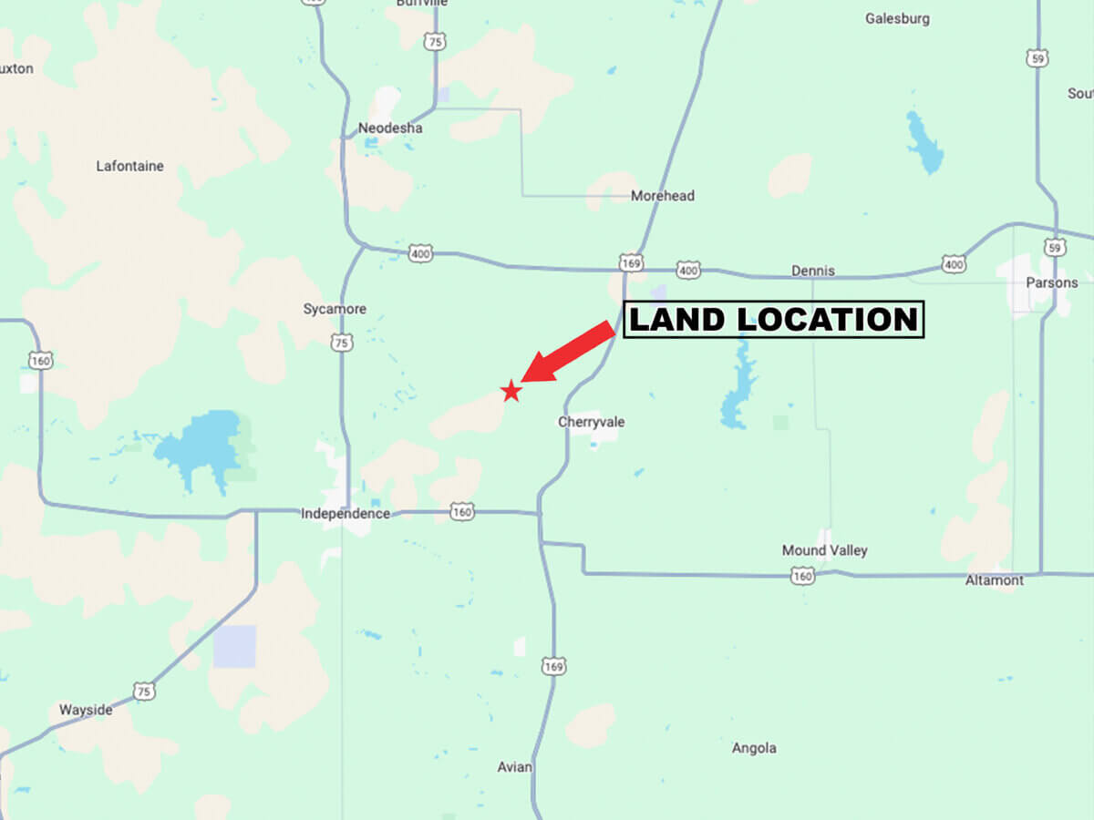 Hunting land for sale in Southeast Kansas